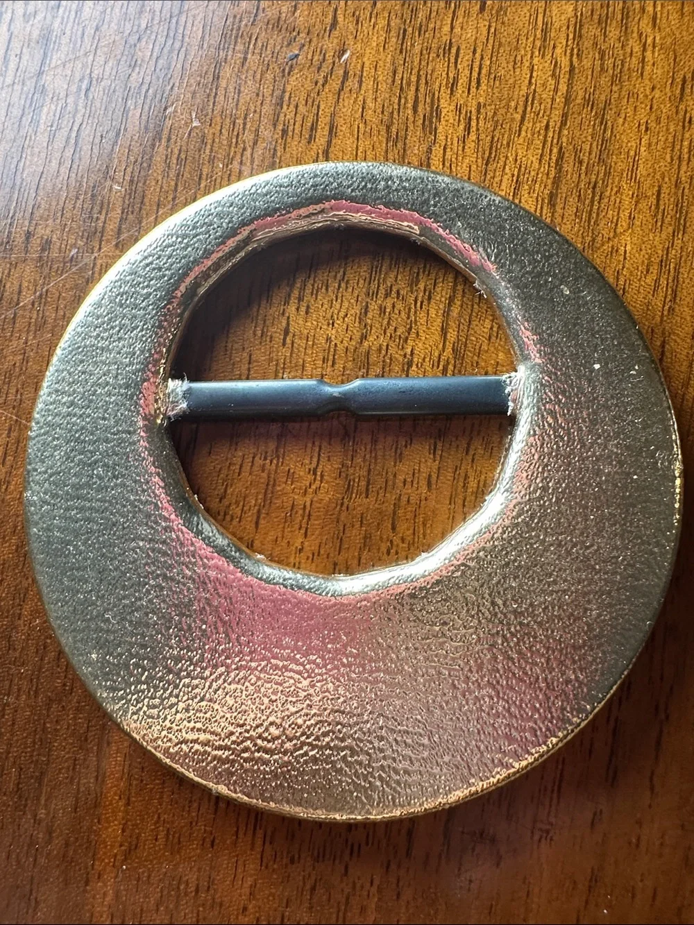 Vintage 80s Gold & Silver Round Belt Buckles